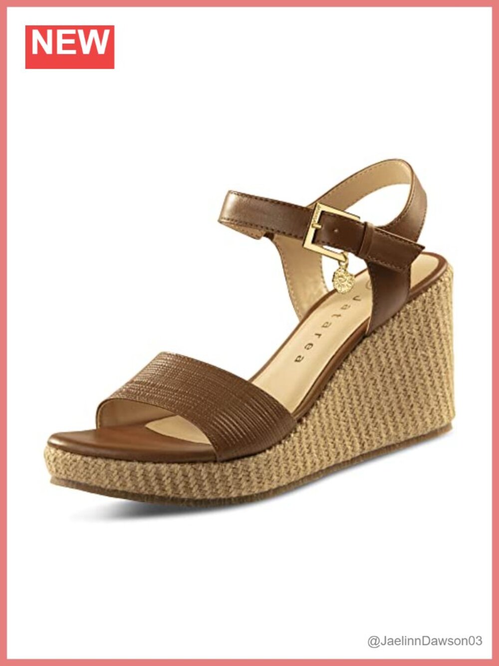 Genuine Cow Napa Leather Espadrille Wedge Sandals Slip-On Women's Summer